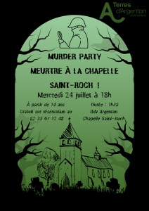 Affiche Murder Party 24.07 - 1