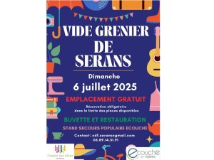Vide grenier sérans