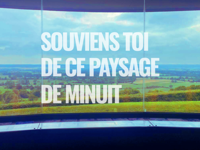 Souviens toi de ce paysage de minuit - David Commenchal