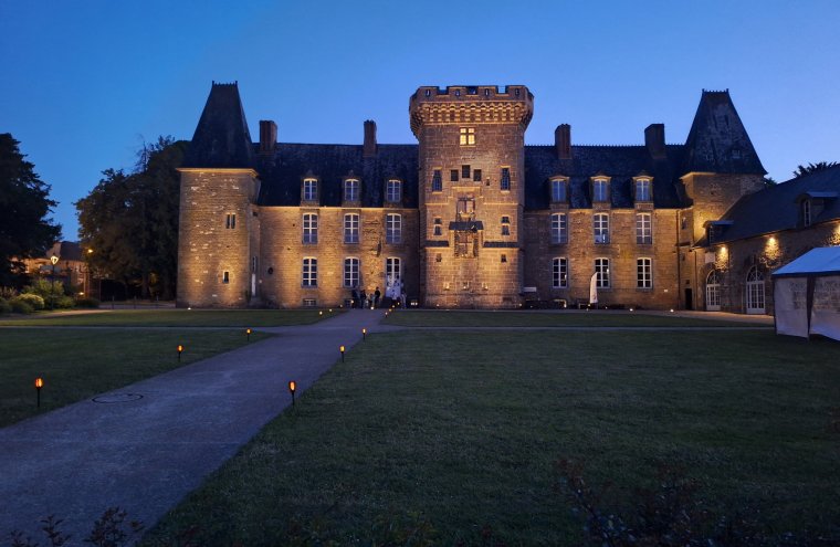 Cour d'honneur du château en 2025