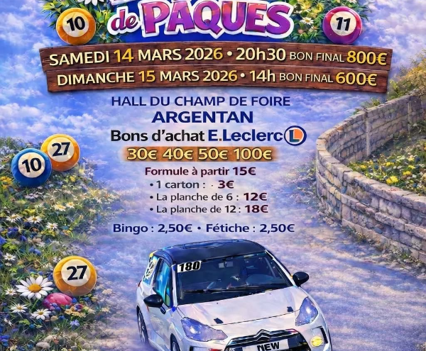 Super loto de Paques 6-8