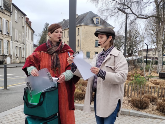 Visite à 2 voix mémoire en couleur: Argentan et Fernand Léger