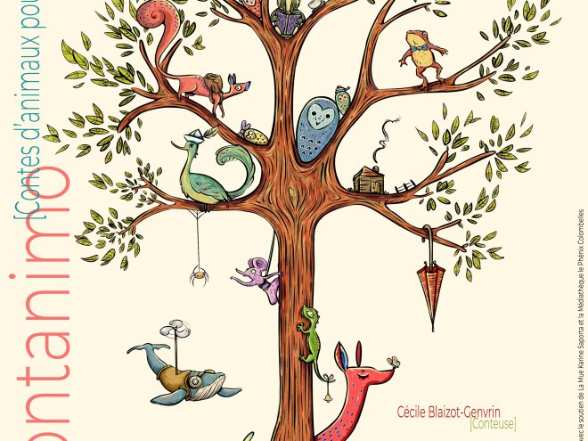 affiche CONTANIMO petits dessin